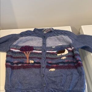 Scenic Blue Cardigan Sweater